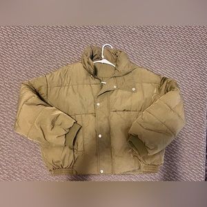 Free People Puffer Jacket. Size small (oversized)